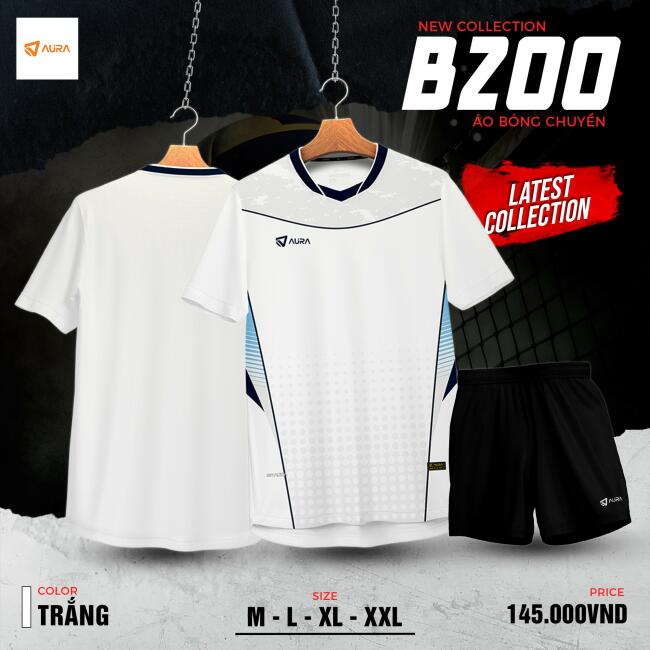 Quần áo bóng chuyền nam Aura B200