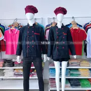 Áo bếp tay dài